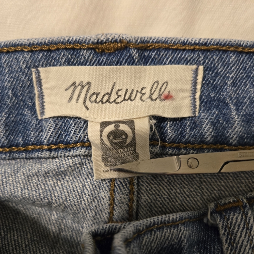 Madewell Perfect Vintage Jeans Rosabelle Wash Distressed 29 - Picture 3 of 7